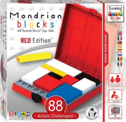 Ah!Ha - Blok Mondriana (czerwony) - gra logiczna
