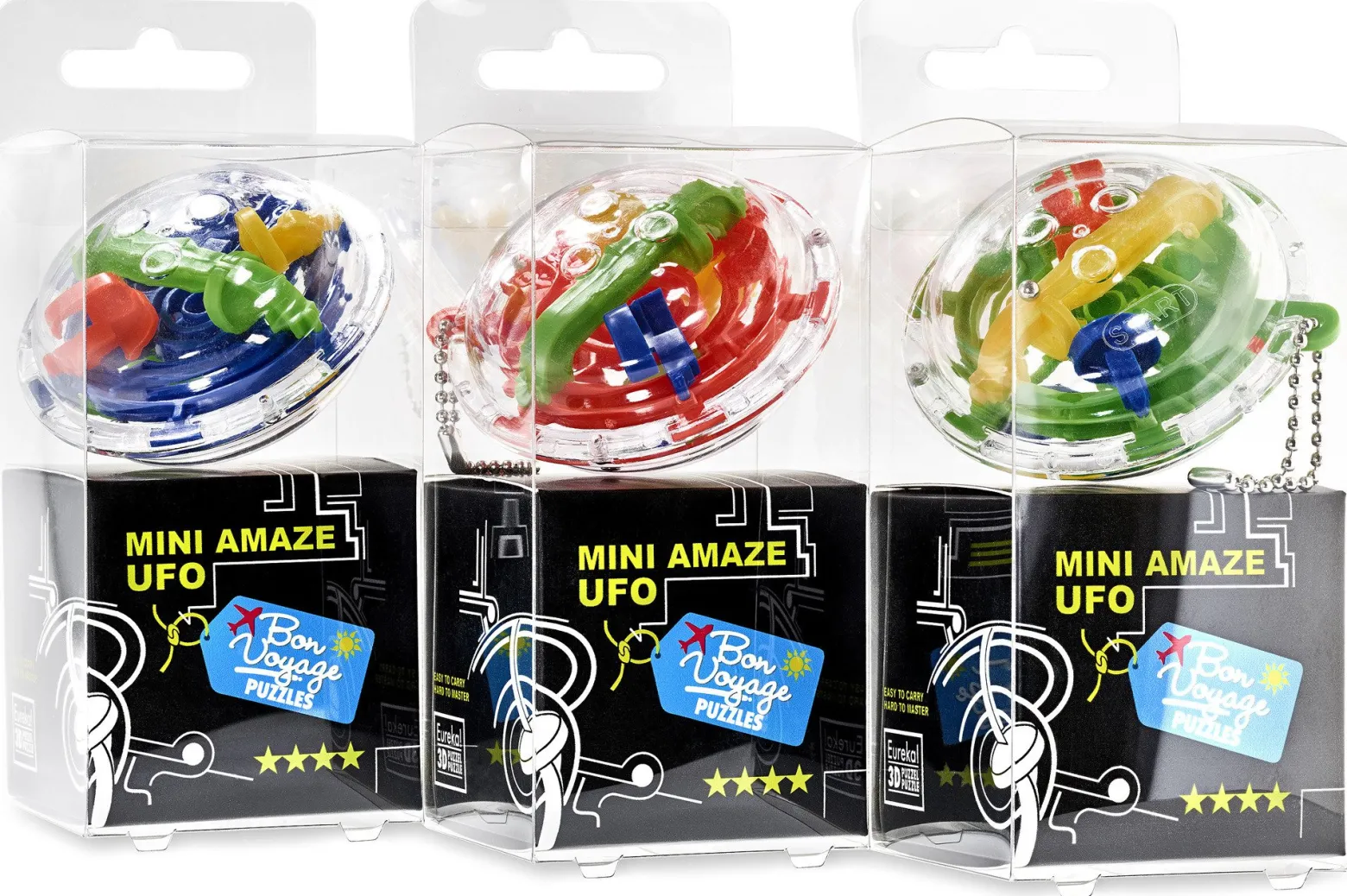 Łamigłówka brelok Amaze UFO MINI - poziom 4/4