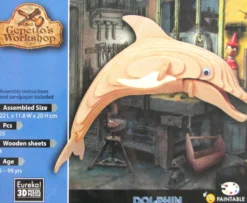 Łamigłówka drewniana Gepetto - Delfin (Dolphin)