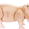Łamigłówka drewniana Gepetto - Hipopotam (Hippopotamus)