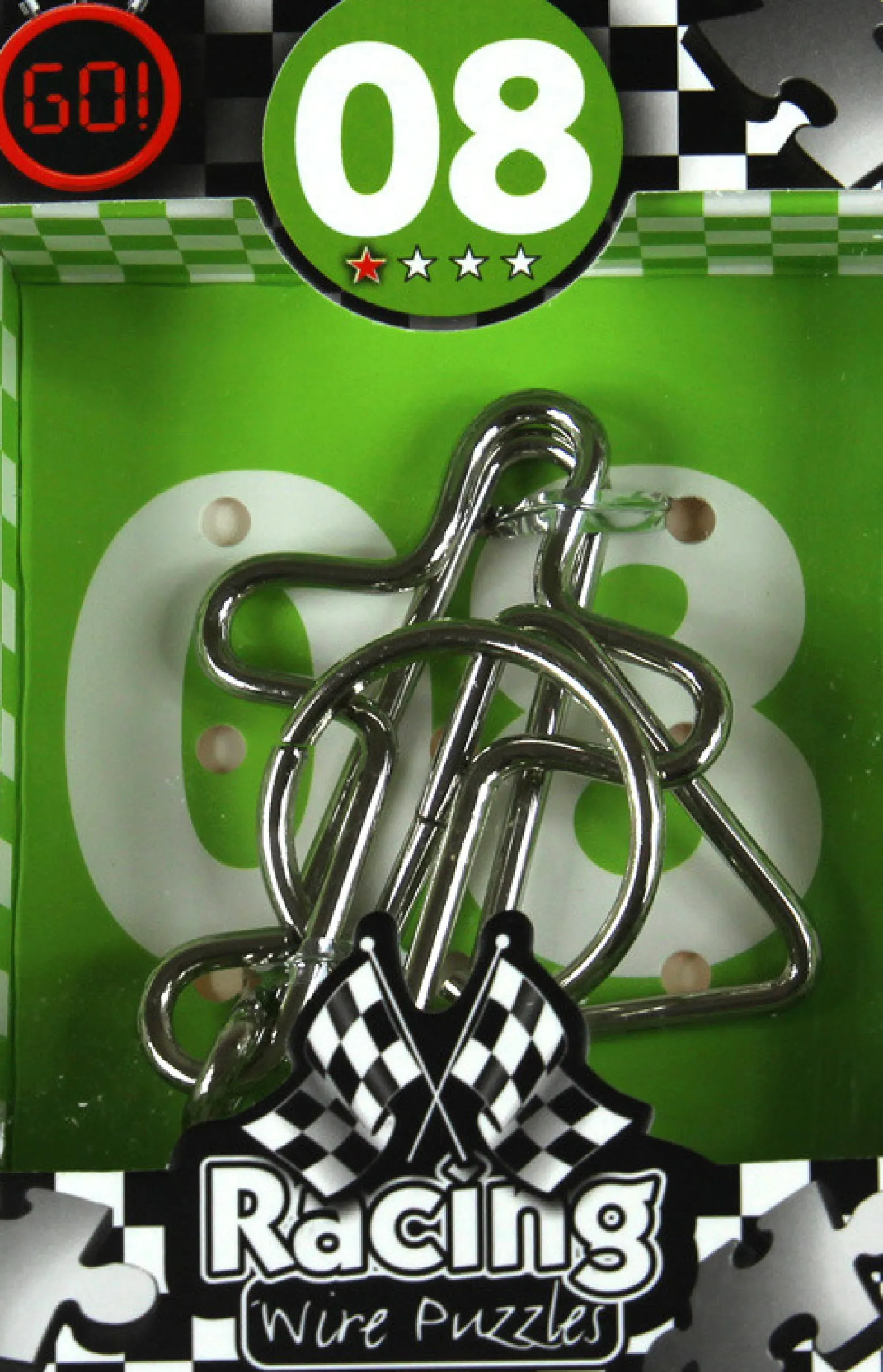 Łamigłówka druciana RACING nr 08 - poziom 1/4