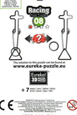 Łamigłówka druciana RACING nr 08 - poziom 1/4