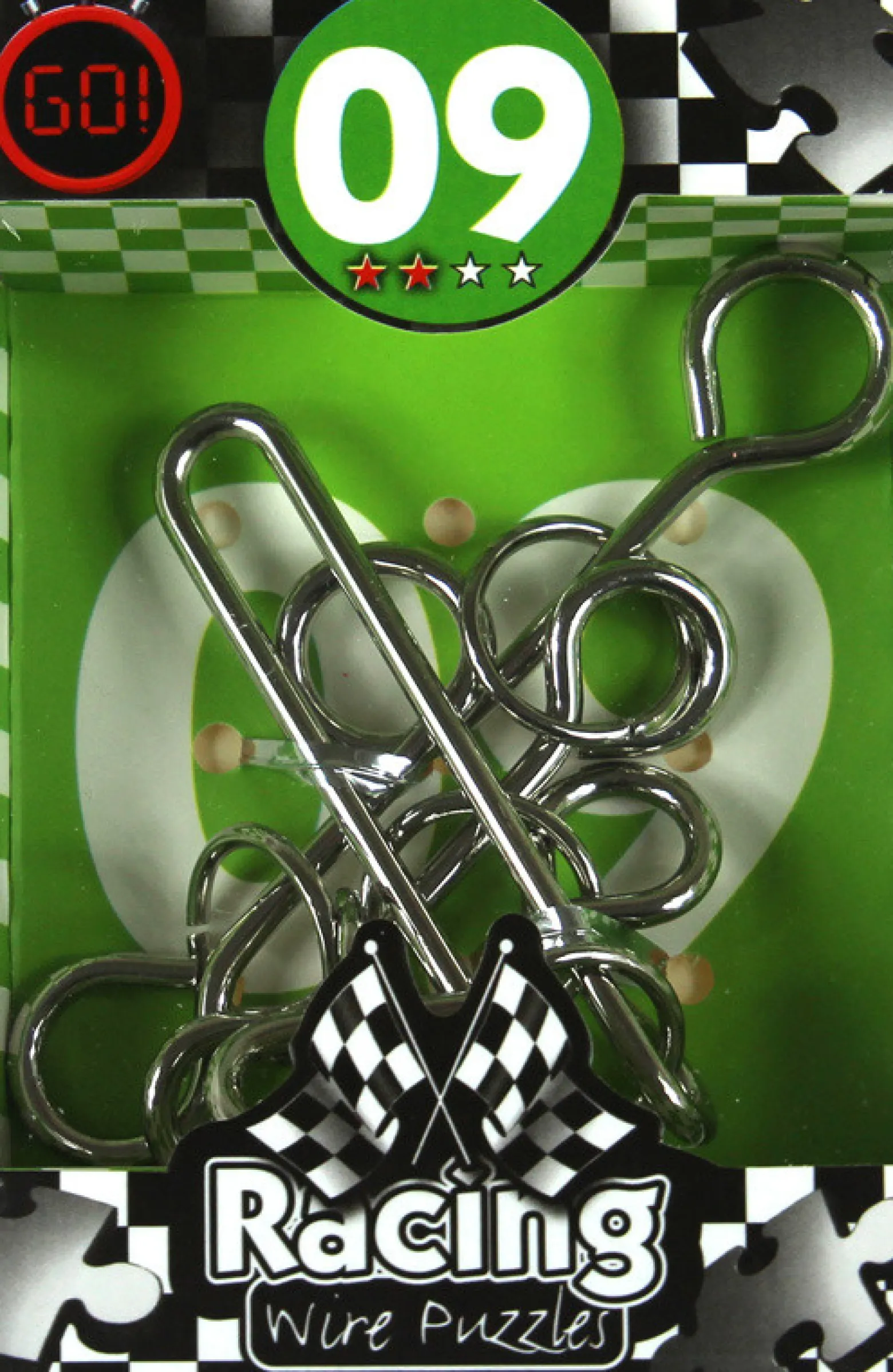 Łamigłówka druciana RACING nr 09 - poziom 2/4