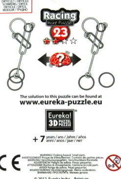 Łamigłówka druciana RACING nr 23 - poziom 2/4