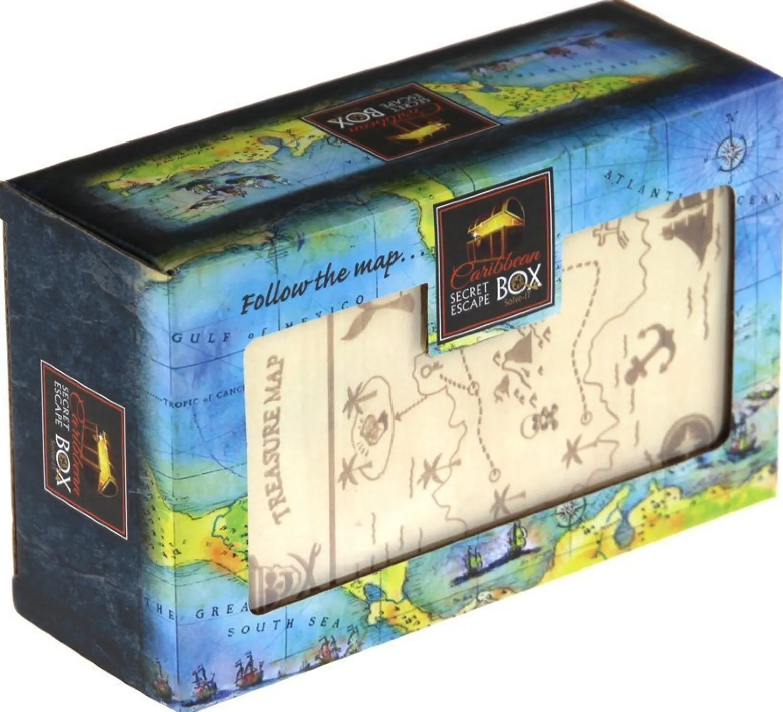 Łamigłówka ESCAPE BOX - Caribbean Secret - poziom 4/4