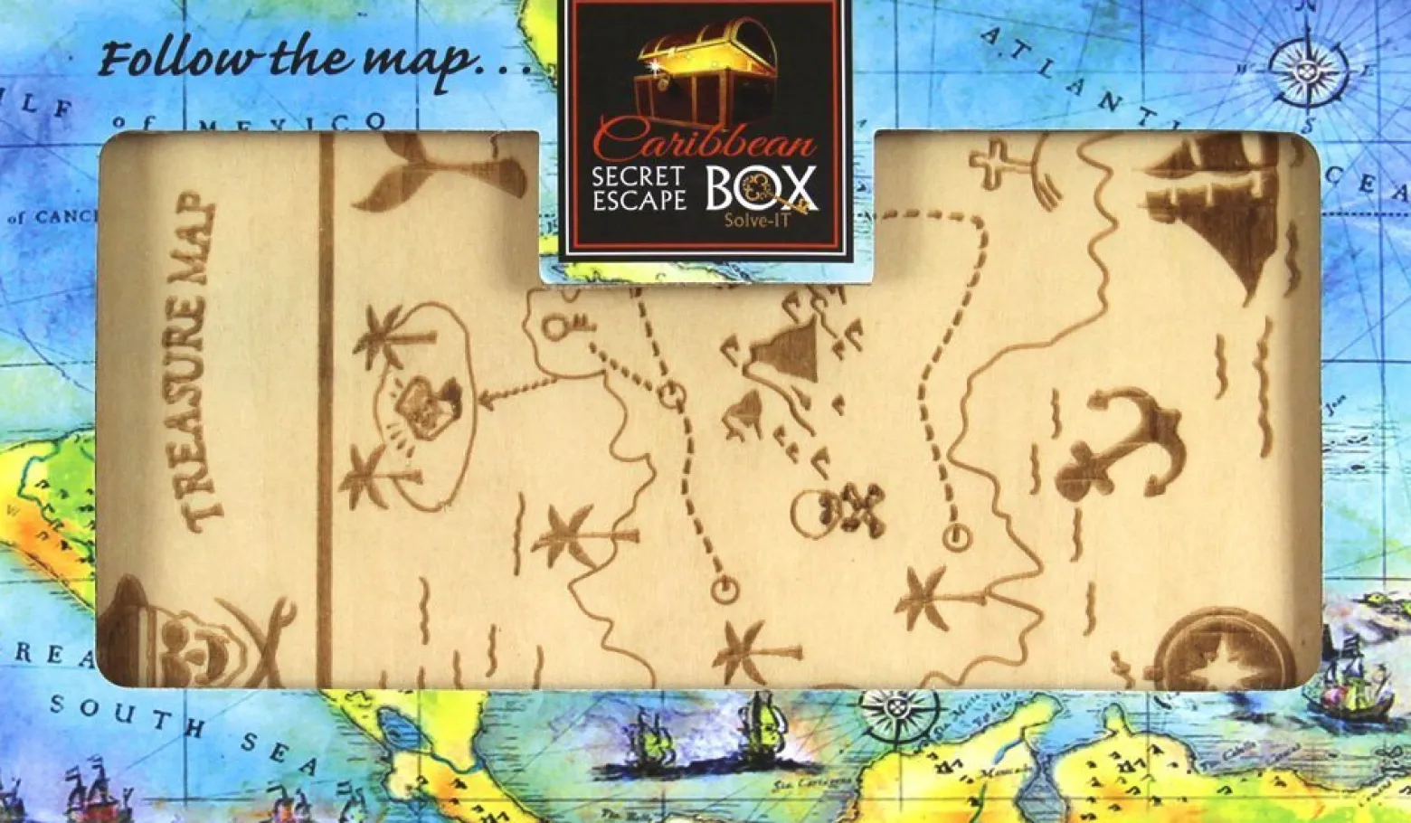 Łamigłówka ESCAPE BOX - Caribbean Secret - poziom 4/4