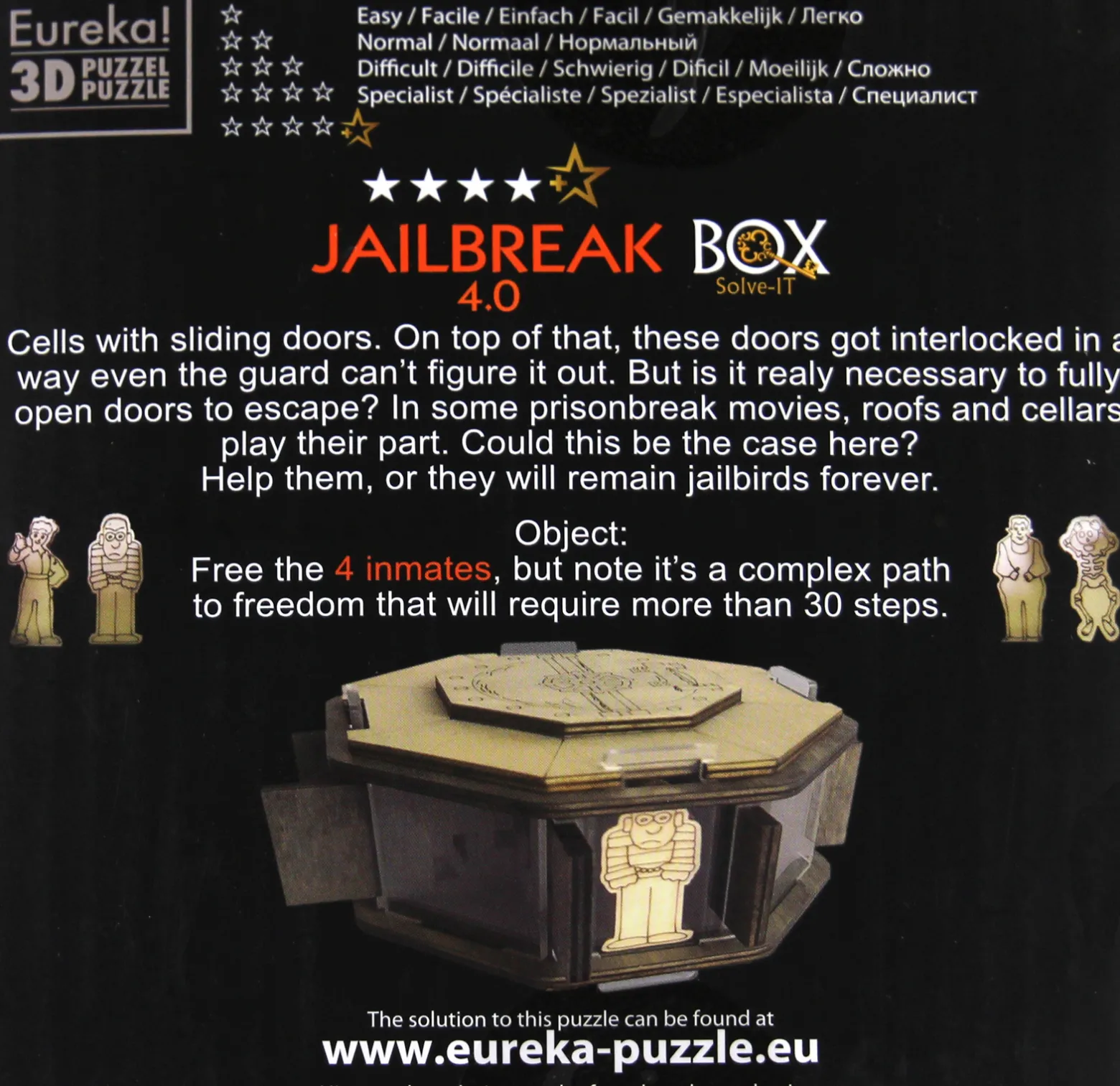 Łamigłówka ESCAPE BOX - Jailbreak 4.0 Secret - poziom 5/4