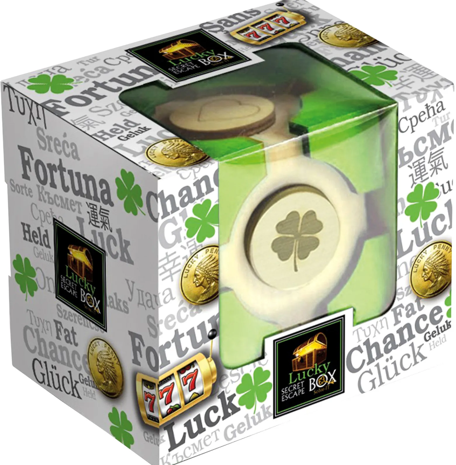 Łamigłówka ESCAPE BOX - Lucky Secret - poziom 3/4