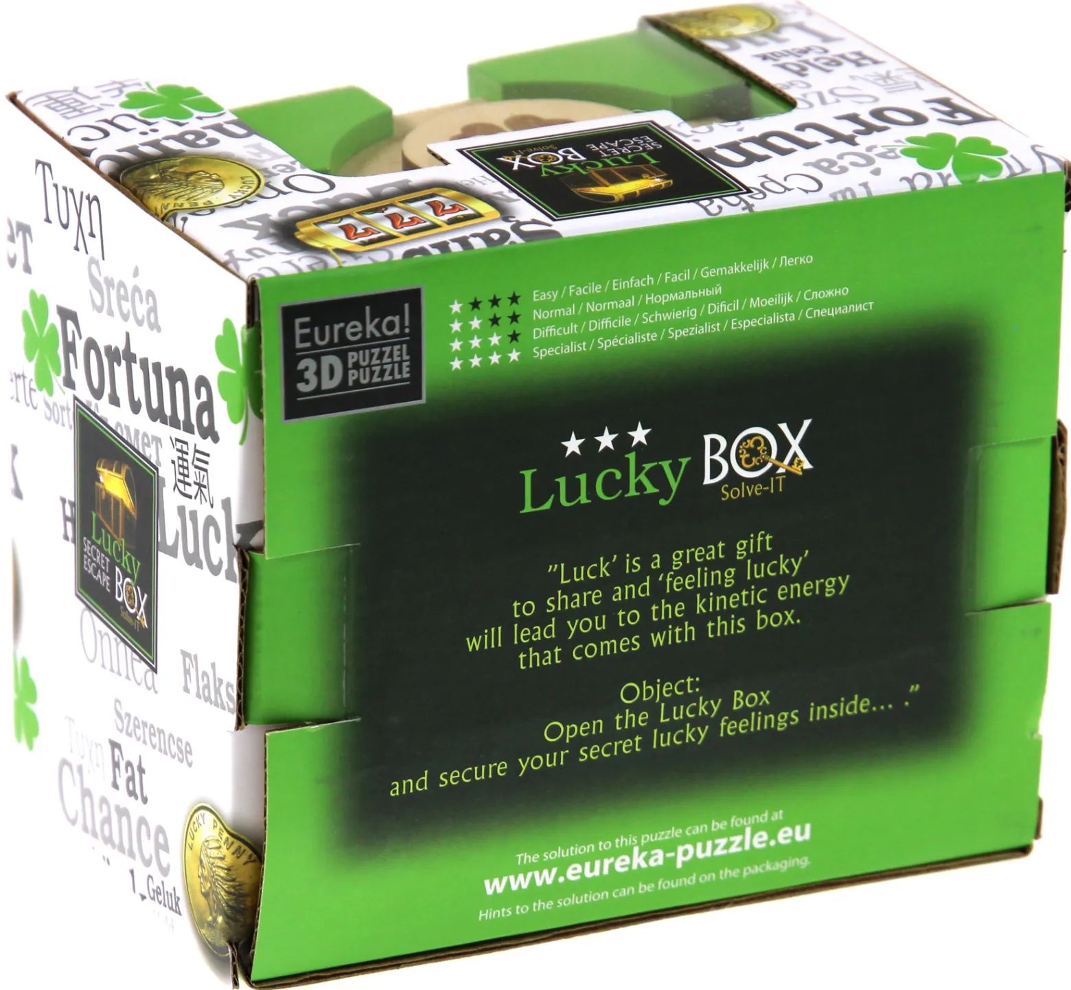 Łamigłówka ESCAPE BOX - Lucky Secret - poziom 3/4