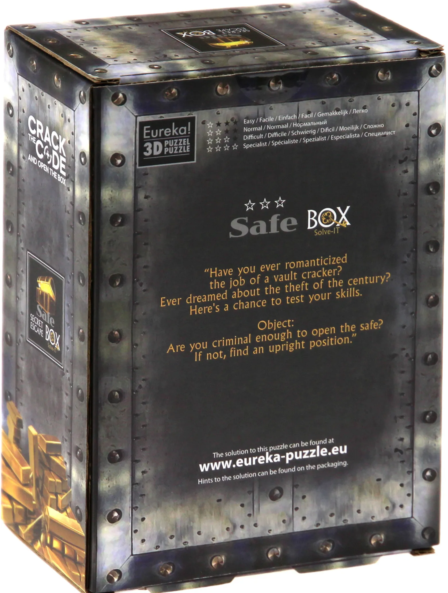 Łamigłówka ESCAPE BOX - Safe Secret - poziom 3/4