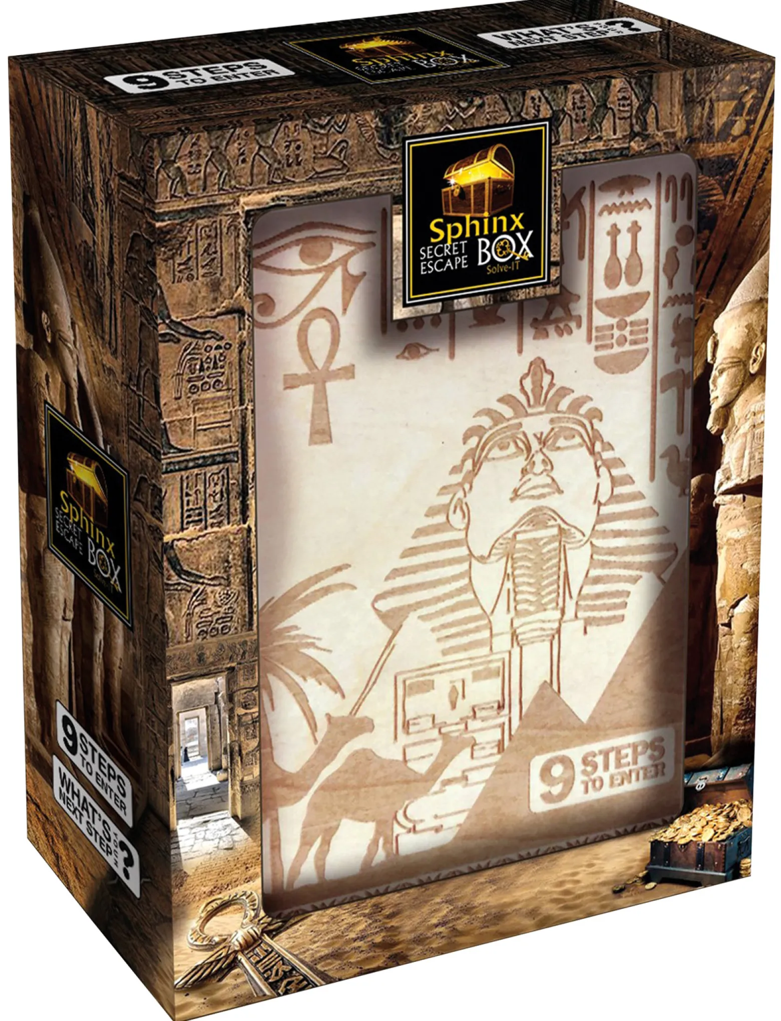 Łamigłówka ESCAPE BOX - Sphinx Secret - poziom 4/4
