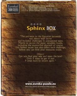 Łamigłówka ESCAPE BOX - Sphinx Secret - poziom 4/4