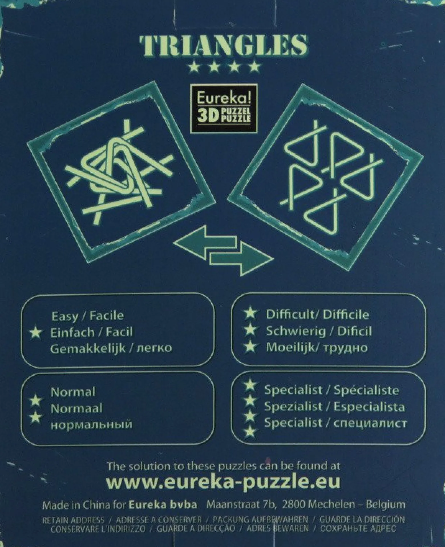 Łamigłówka GRAND MASTER Triangles - poziom 4/4