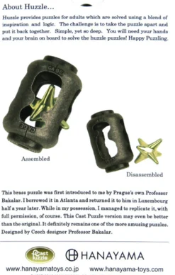 Łamigłówka Huzzle Cast Cage - poziom 3/6
