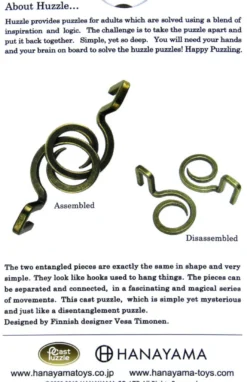 Łamigłówka Huzzle Cast Hook - poziom 2/6