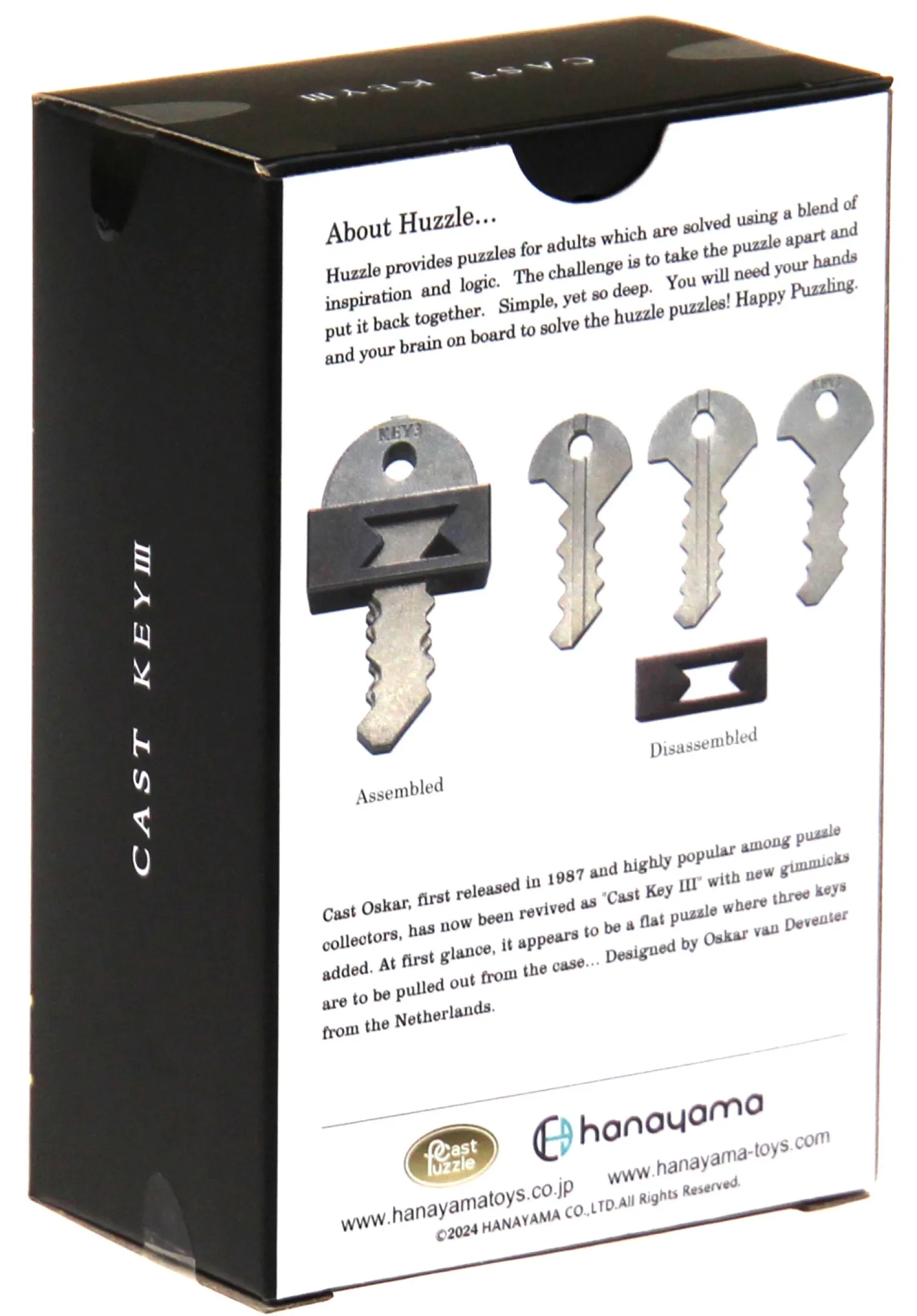 Łamigłówka Huzzle Cast Key III - poziom 6/6