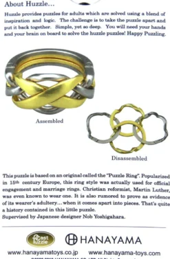 Łamigłówka Huzzle Cast Ring - poziom 4/6