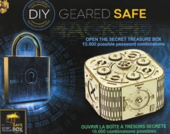 Łamigłówka TREASURE BOX - Geared Safe Secret (DIY) - poziom 3/4