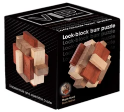 Łamigłówka VIP SILVER - Lock-Block Burr