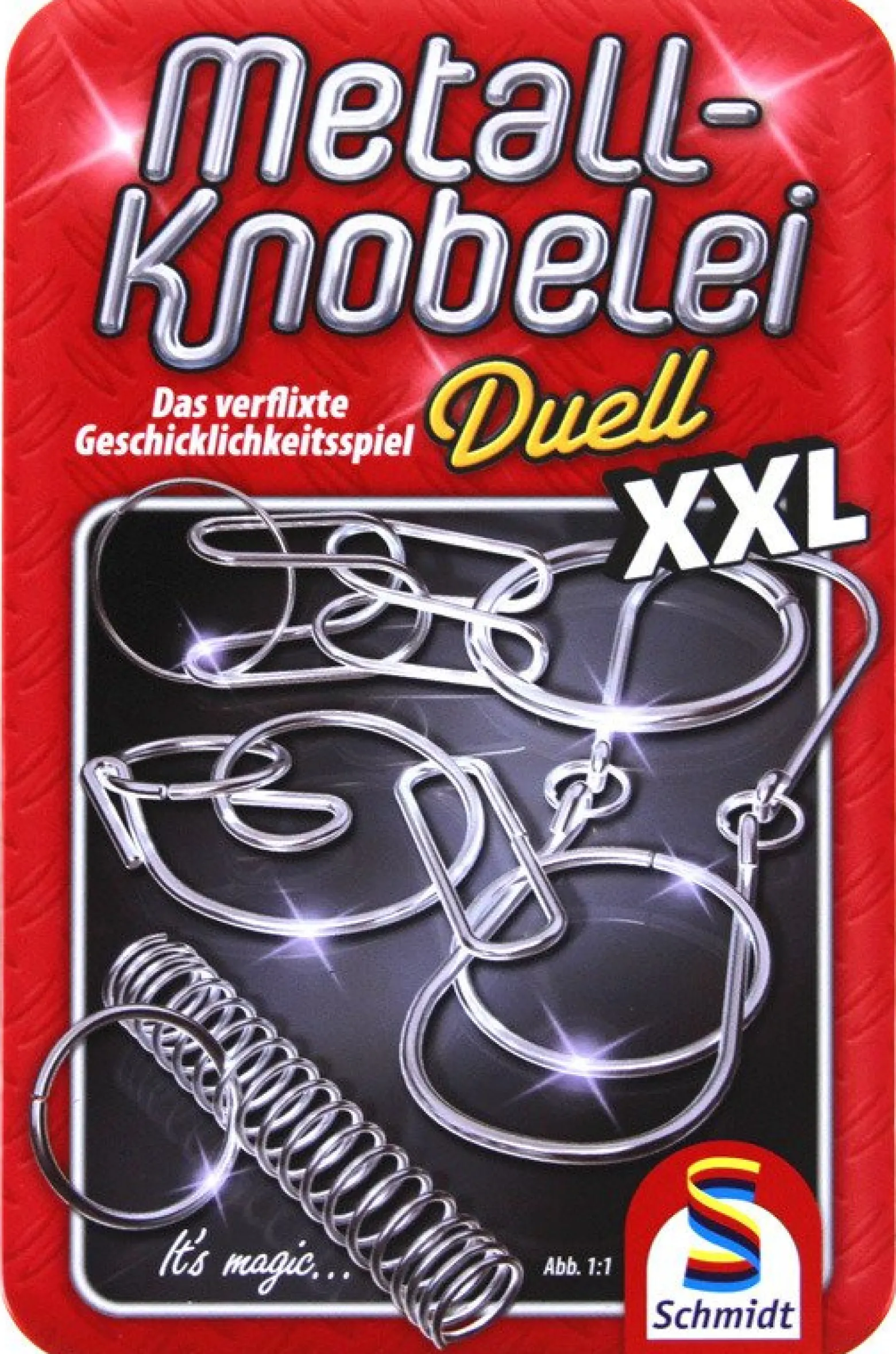 Łamigłówki druciane XXL (w metalowej puszce)