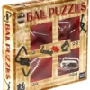 Łamigłówki metalowe 4 szt. BALL PUZZLES - ZESTAW CZERWONY