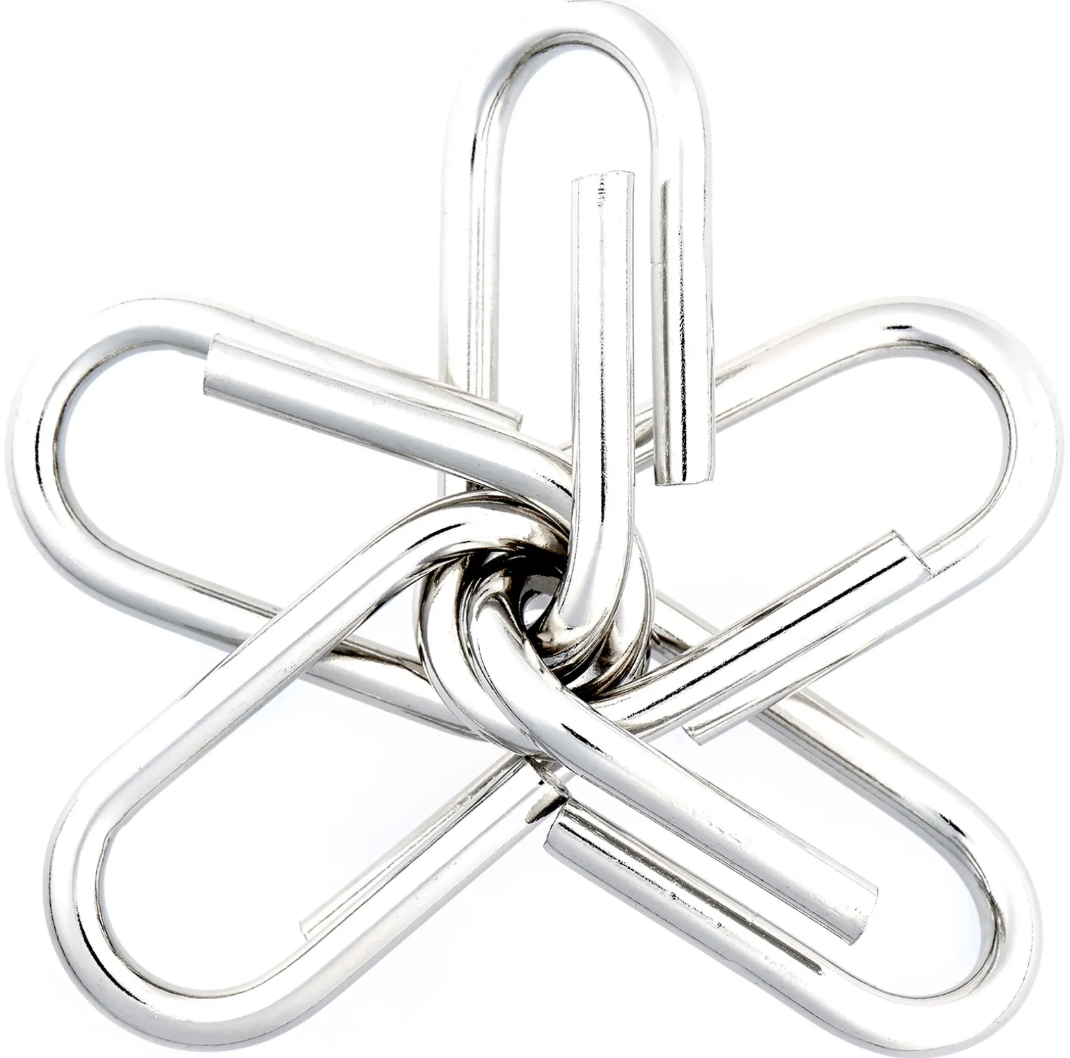 Łamigłówki metalowe 4 szt. BALL PUZZLES - ZESTAW CZERWONY