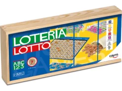 Bingo (Loteria Lotto) w drewnianym pudełku (749)