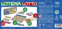 Bingo (Loteria Lotto) w drewnianym pudełku (749)