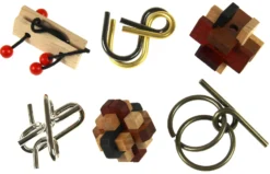 Brain Puzzle (zestaw 6 łamigłówek)
