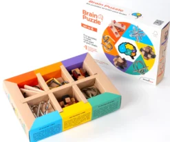 Brain Puzzle (zestaw 6 łamigłówek)