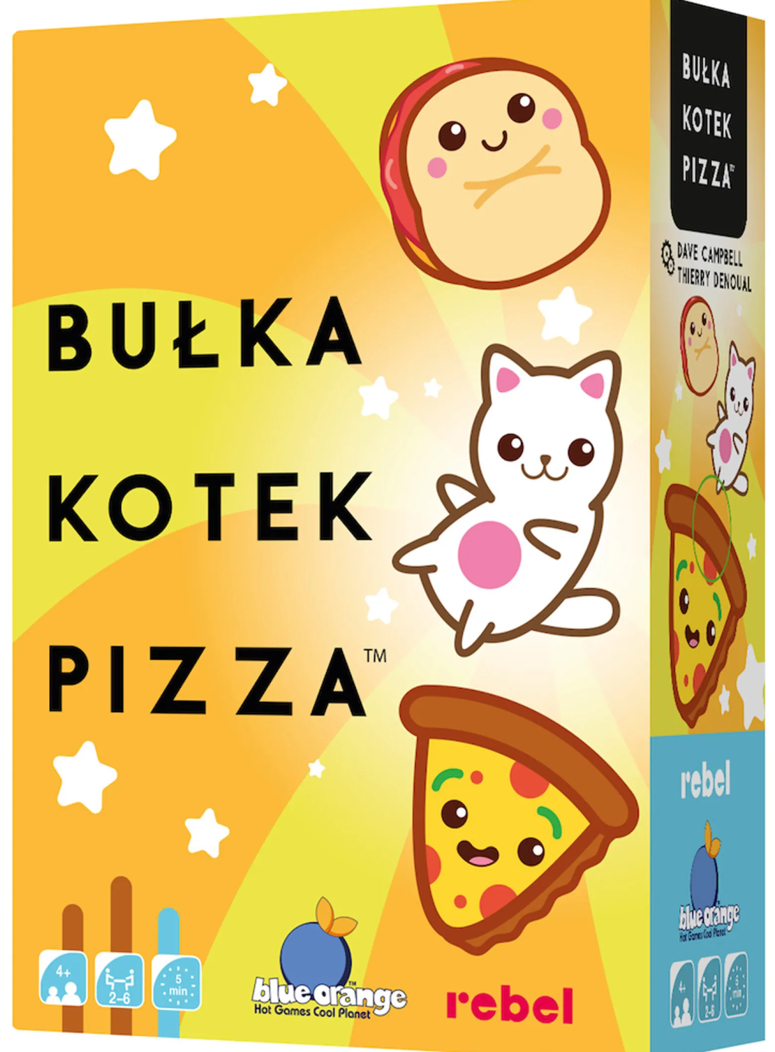 Bułka, Kotek, Pizza