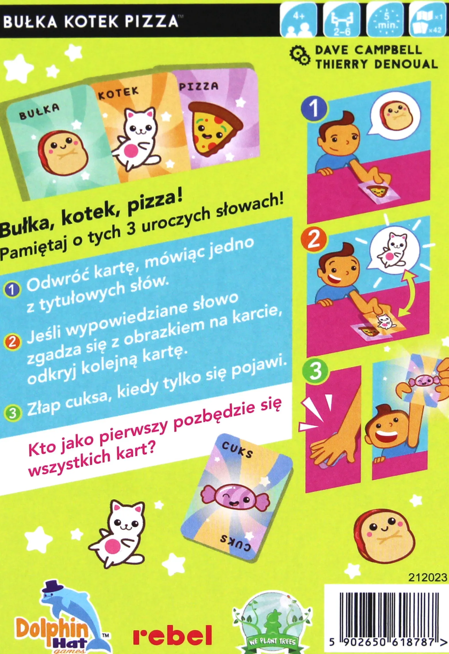 Bułka, Kotek, Pizza
