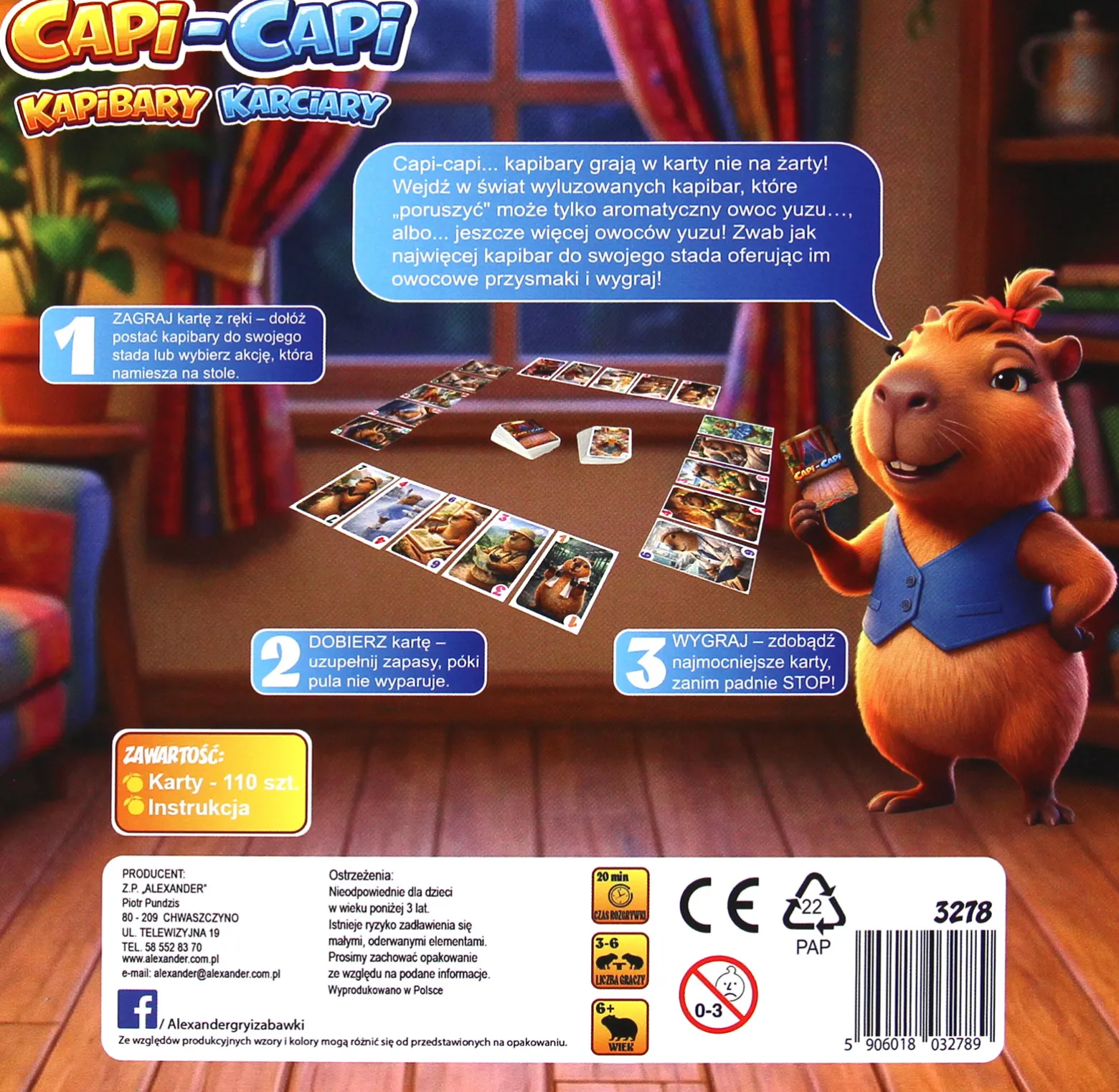 Capi-Capi. Kapibary Karciary.
