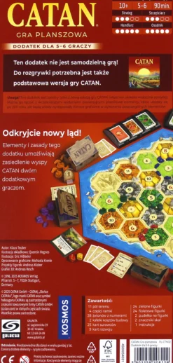 Catan: dodatek dla 5/6 graczy (edycja 2025)