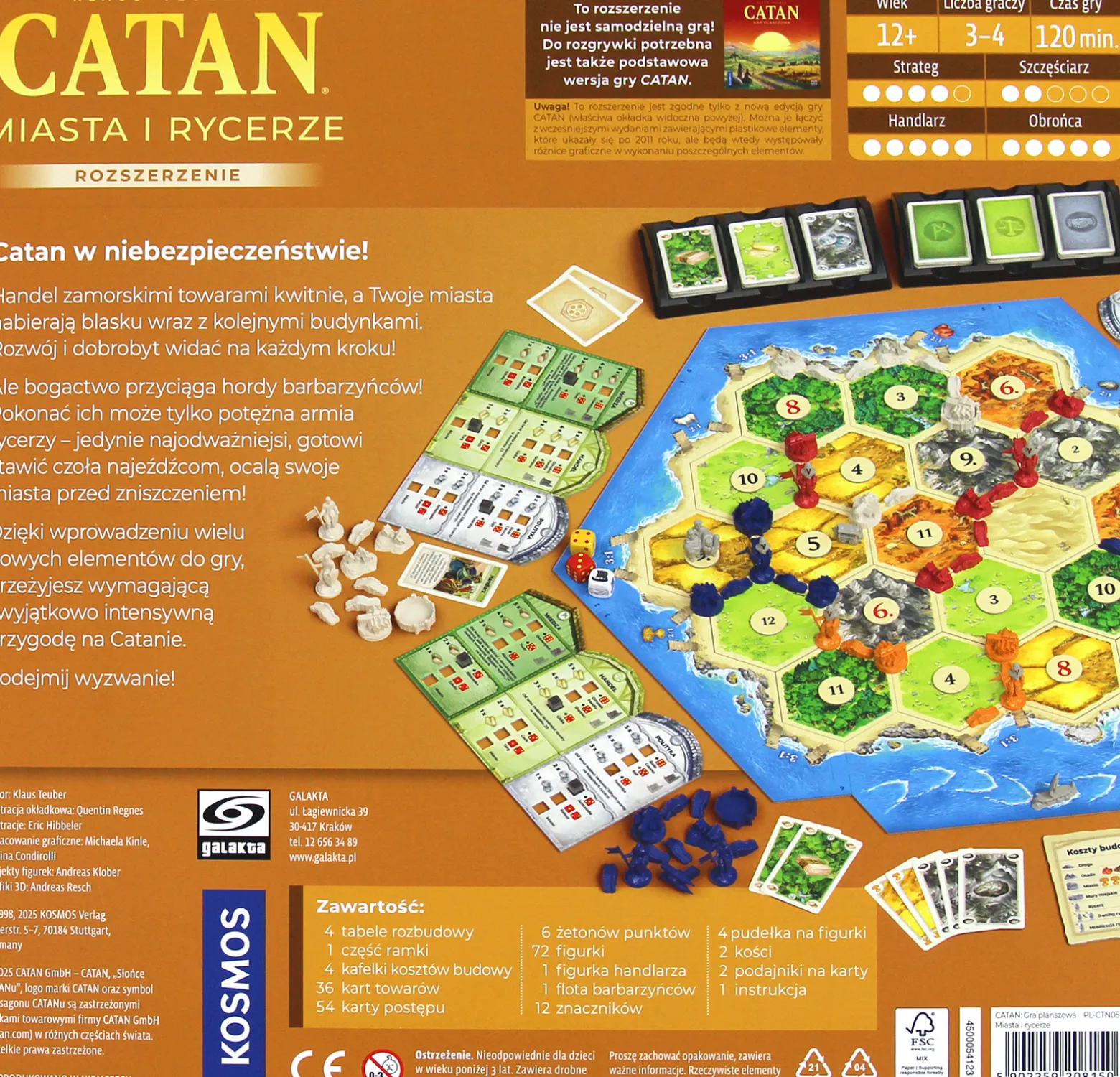 Catan: Miasta i Rycerze (edycja 2025)