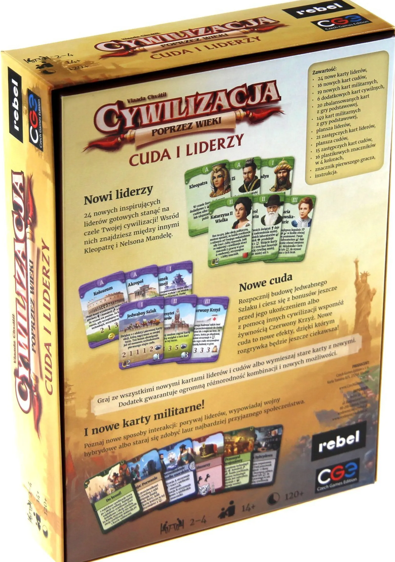 Cywilizacja: Poprzez wieki - Cuda i liderzy