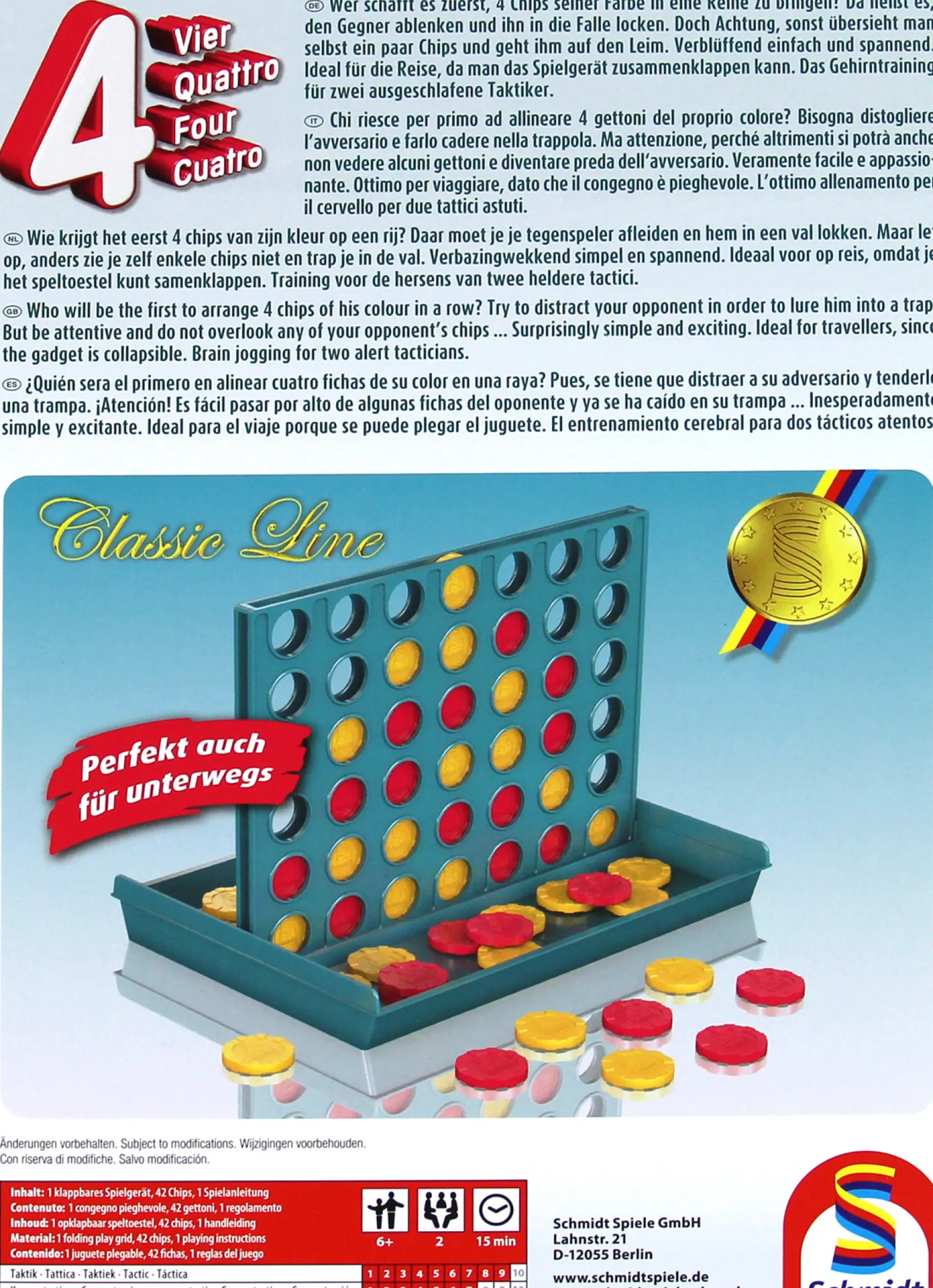 Cztery w rzędzie (Linia klasyczna)