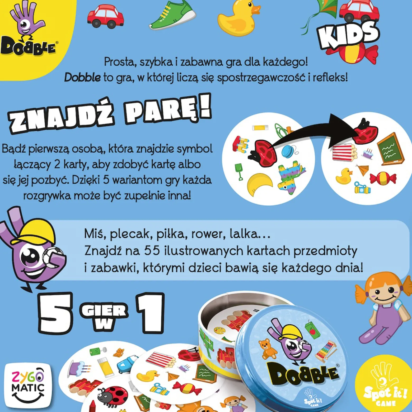 Dobble: Kids (Eco)