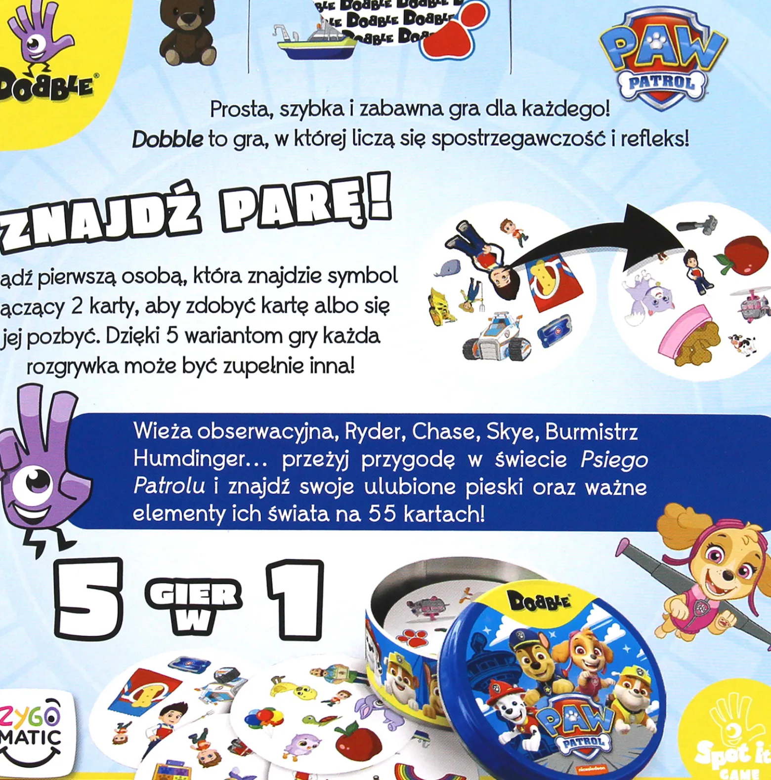 Dobble: Psi Patrol (Eco)