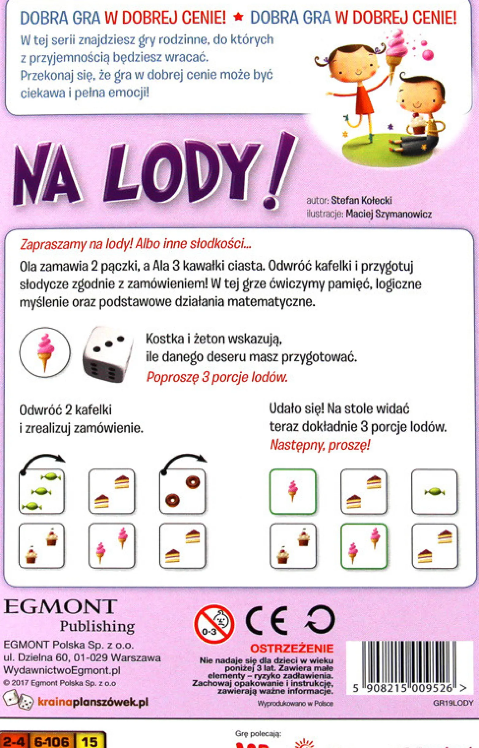 Dobra gra w dobrej cenie - Na lody