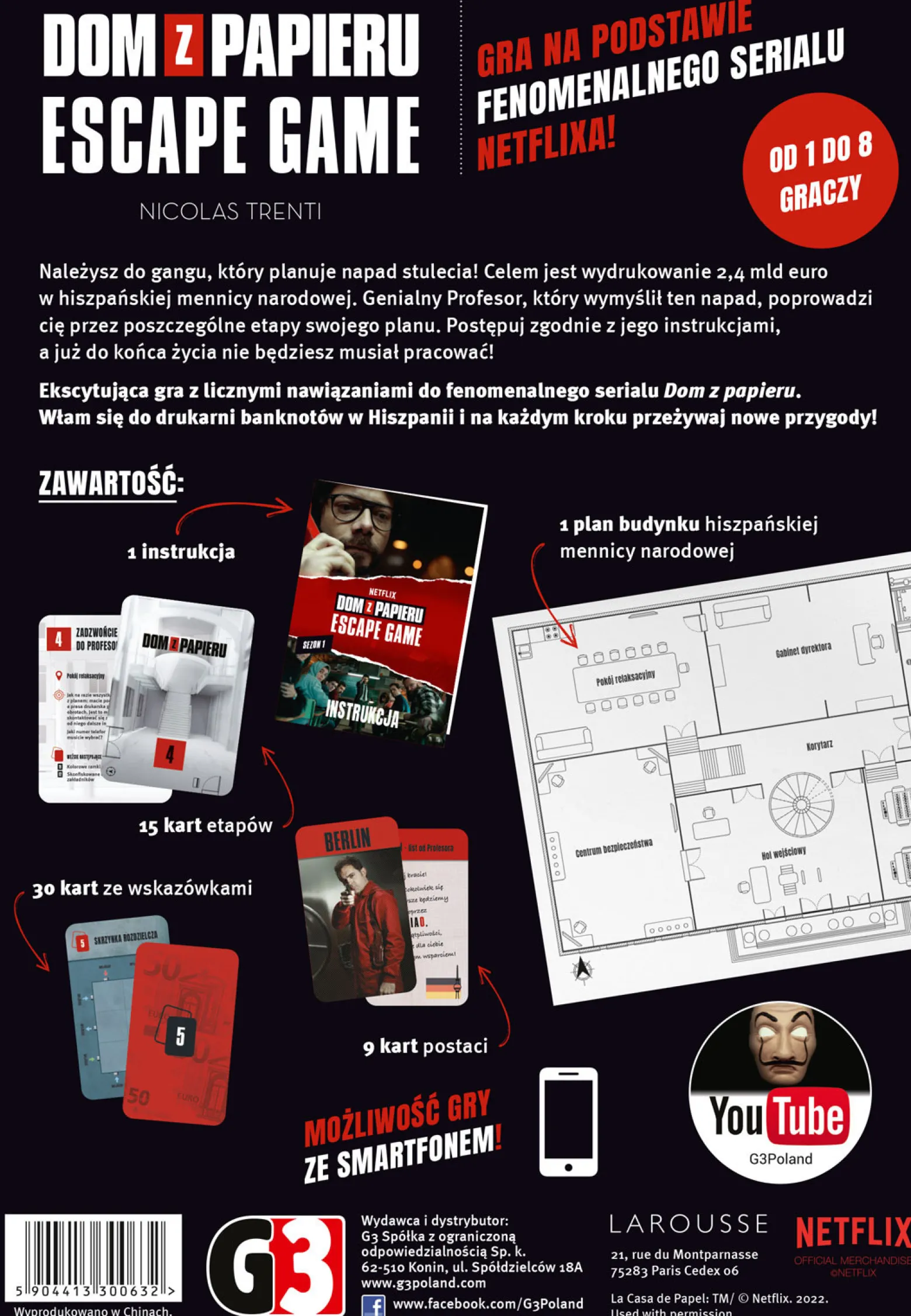 Dom z papieru (Sezon 1)