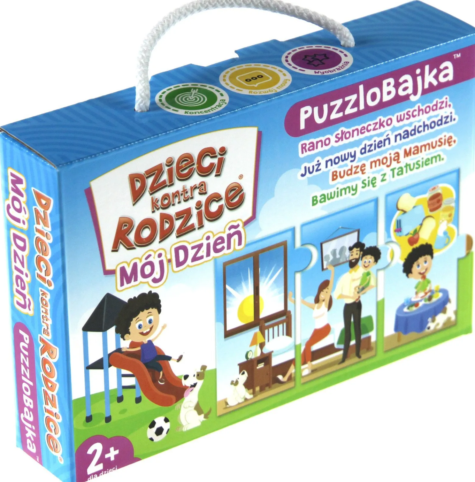 Dzieci kontra Rodzice - Mój dzień (puzzlobajka)