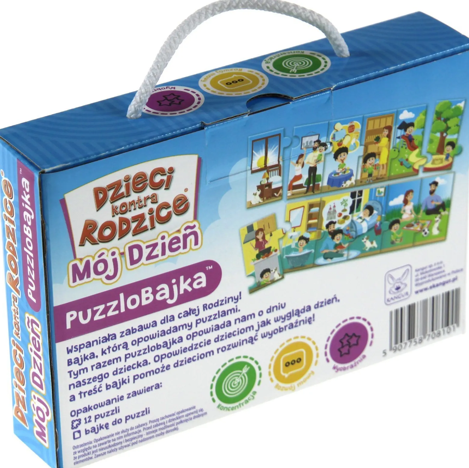 Dzieci kontra Rodzice - Mój dzień (puzzlobajka)