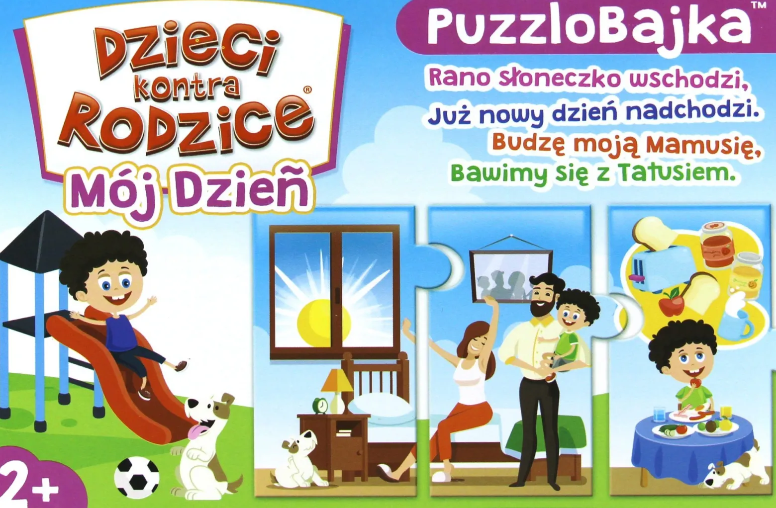Dzieci kontra Rodzice - Mój dzień (puzzlobajka)