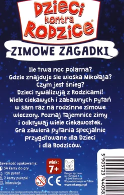 Dzieci kontra Rodzice - Zimowe zagadki