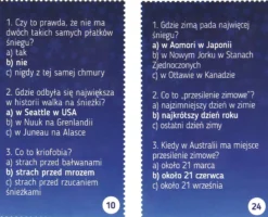Dzieci kontra Rodzice - Zimowe zagadki