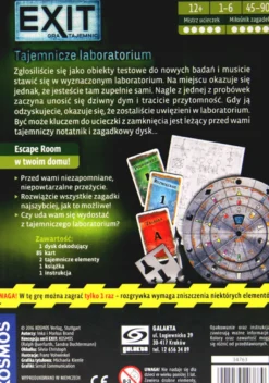 Exit: Tajemnicze laboratorium