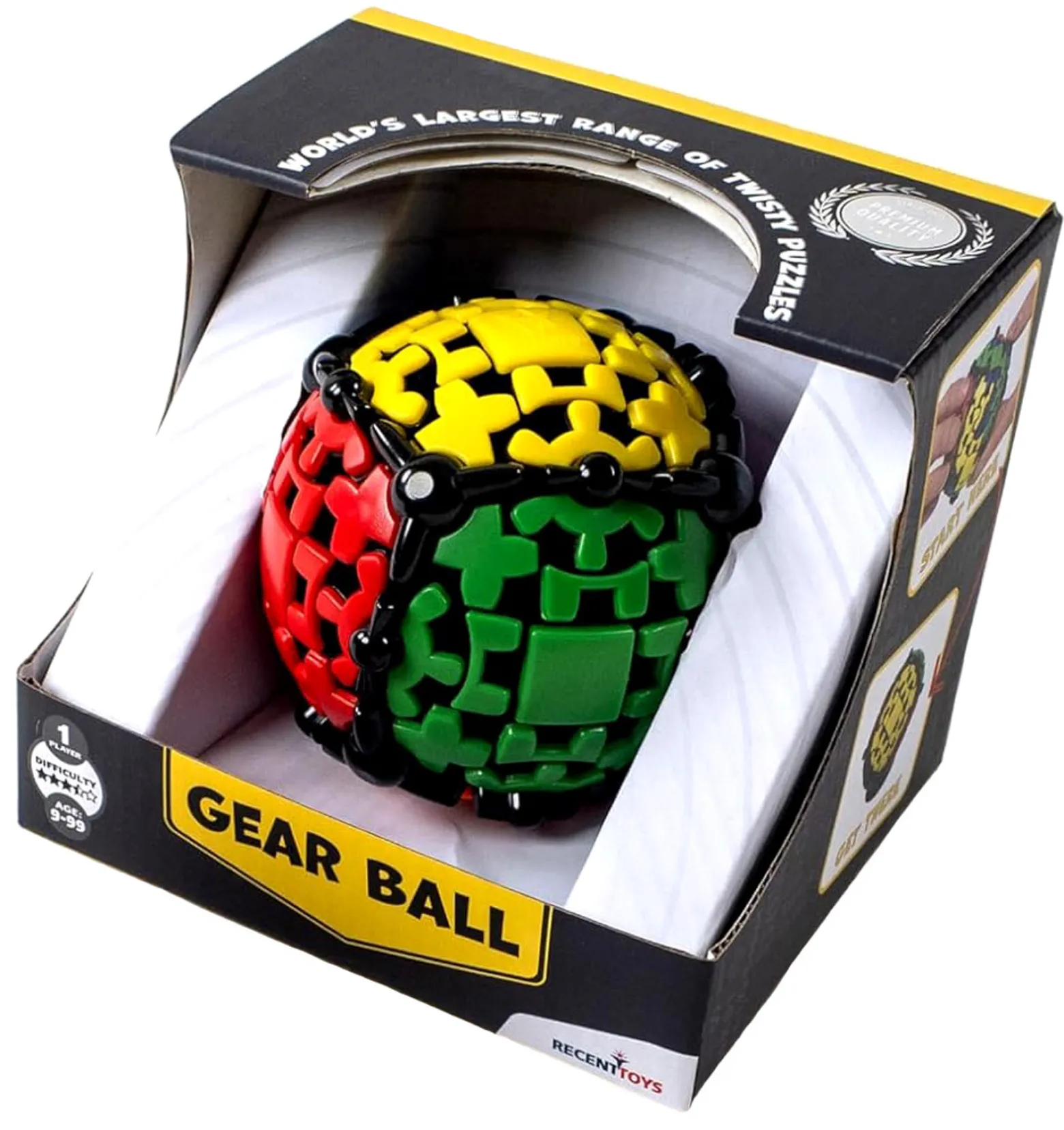 Gear Ball - łamigłówka Recent Toys - poziom 3,5/5