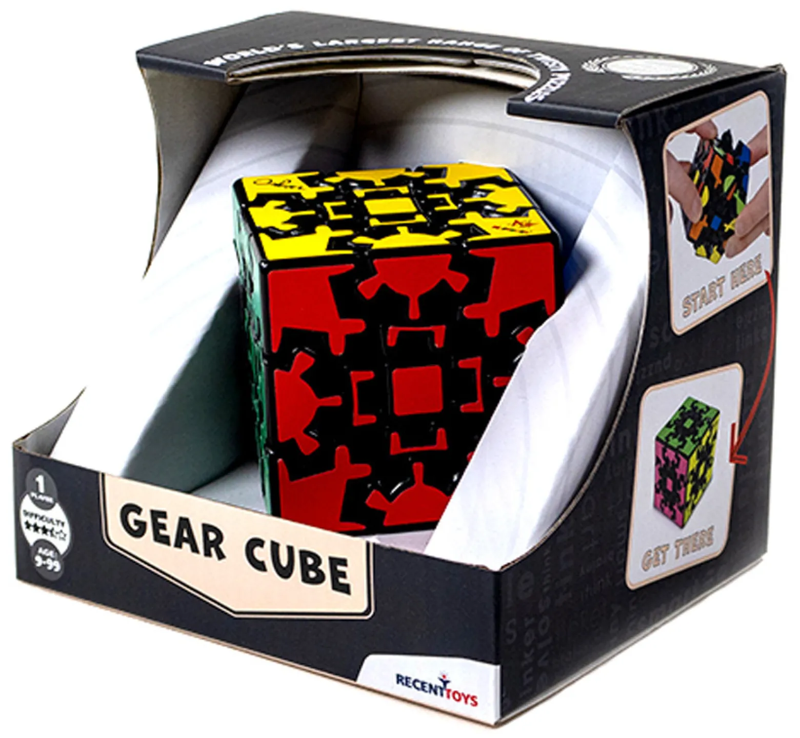 Gear Cube - łamigłówka Recent Toys - poziom 4,5/5