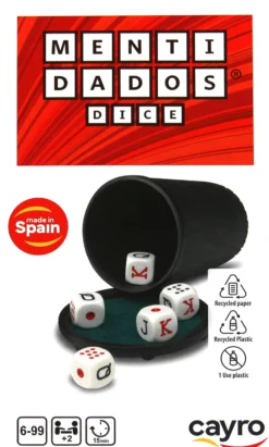 Kości pokerowe - zestaw do gry Lie Me (212)